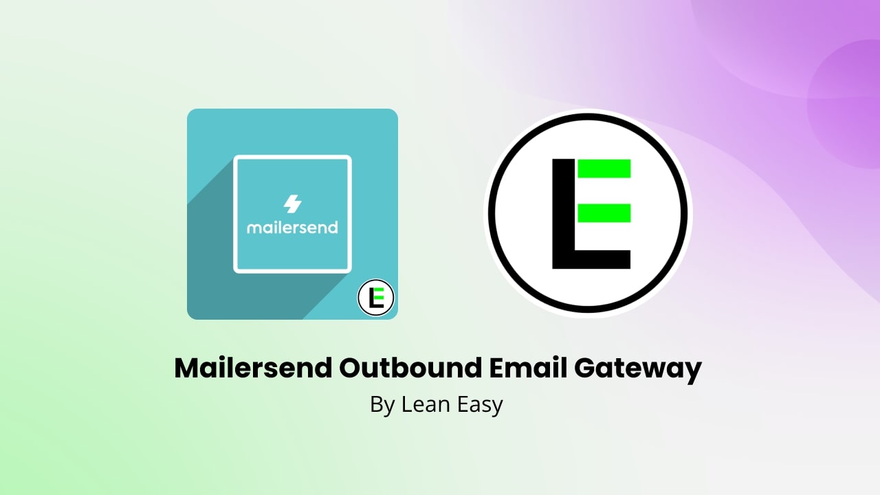 Use Mailersend to Send Outbound Emails in Odoo Lean Easy